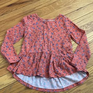 Old navy 5t peplum type girls top